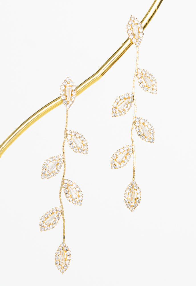 Gold Leaf Earrings