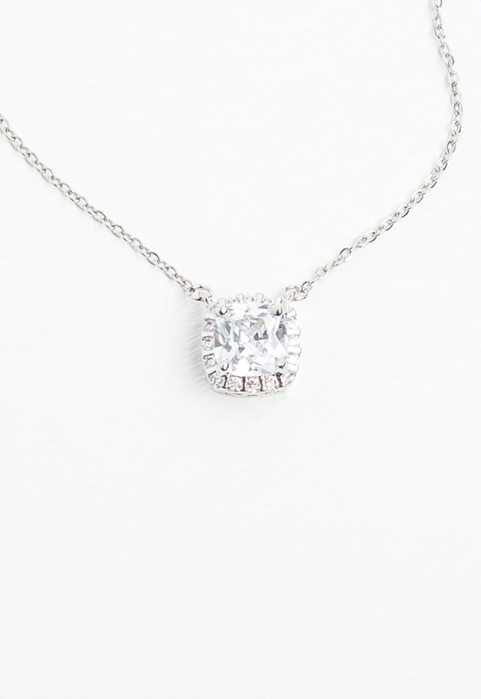 Single Square Necklace