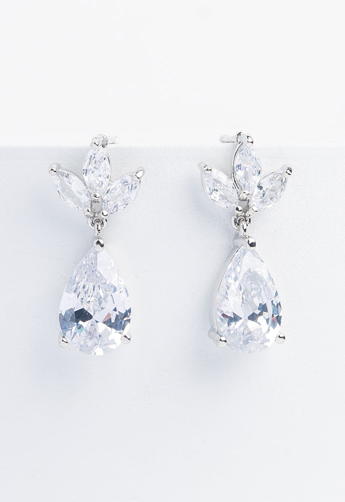 Star Teardrop Earrings – Freedom Bridal